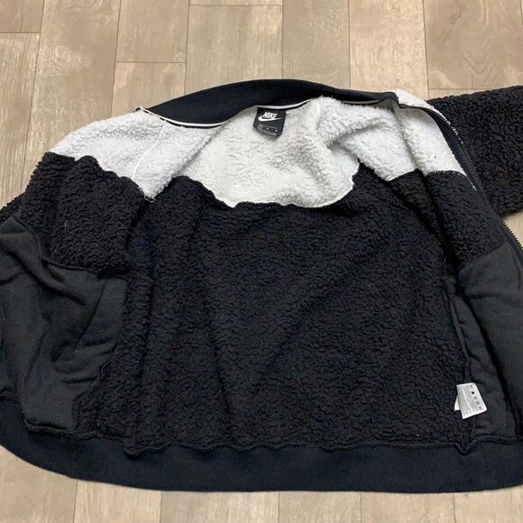 Womens Nike‎ Sherpa Full Zip Jacket - Picture 3 of 7